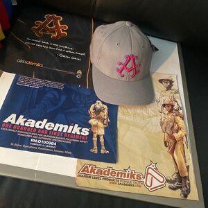 Akademiks Vintage Flexfit Cap Sz One Size